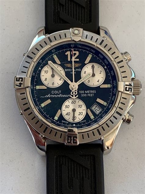 breitling colt chrono 1999|Breitling colt price list.